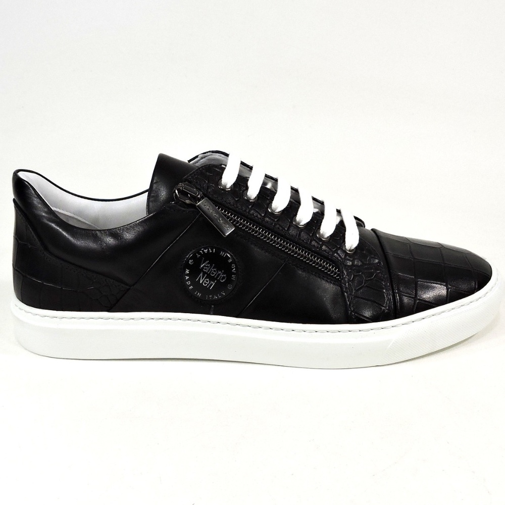 🇮🇹 GOOD MAN 🇮🇹 MEN'S LEATHER SNEAKERS - Picture 4 of 8